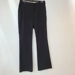 H&M Black Straight Leg Dress Pants Sz 8